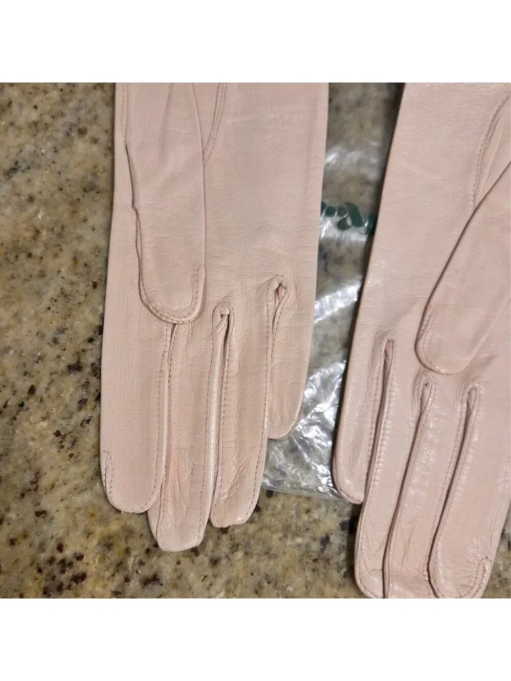 New! Vtg Women Size XS S 6.5 Pink Kid Leather Formal 16